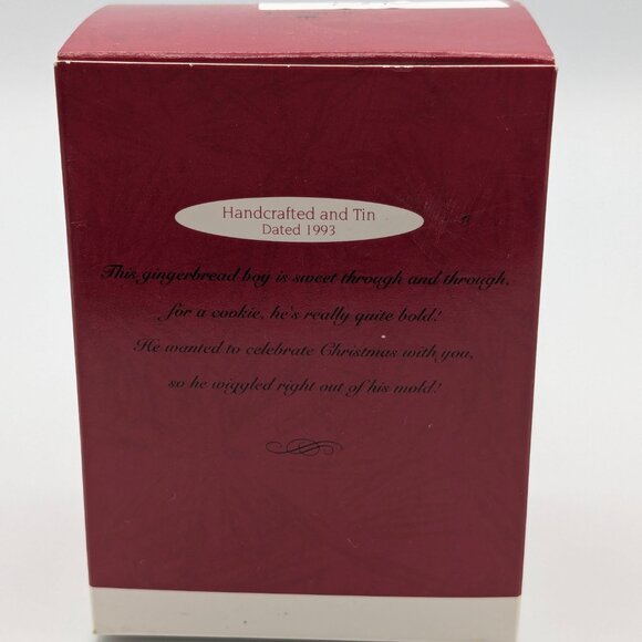 Hallmark Keepsake Ready for Fun 1993, Gingerbread Boy Christmas Ornament - Picture 9 of 11